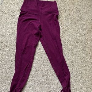 Dark Pink Leggings